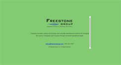 Desktop Screenshot of freestonegroup.com